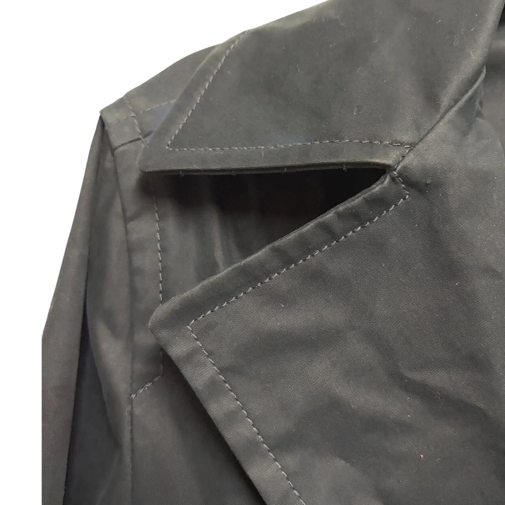 Club Monaco Peacoat Style Trench Navy Blue Jacket Double Breasted XS
